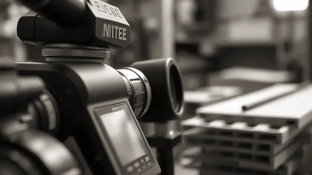 Equipment used for Heritage architecture in Lichfield, photographed close up