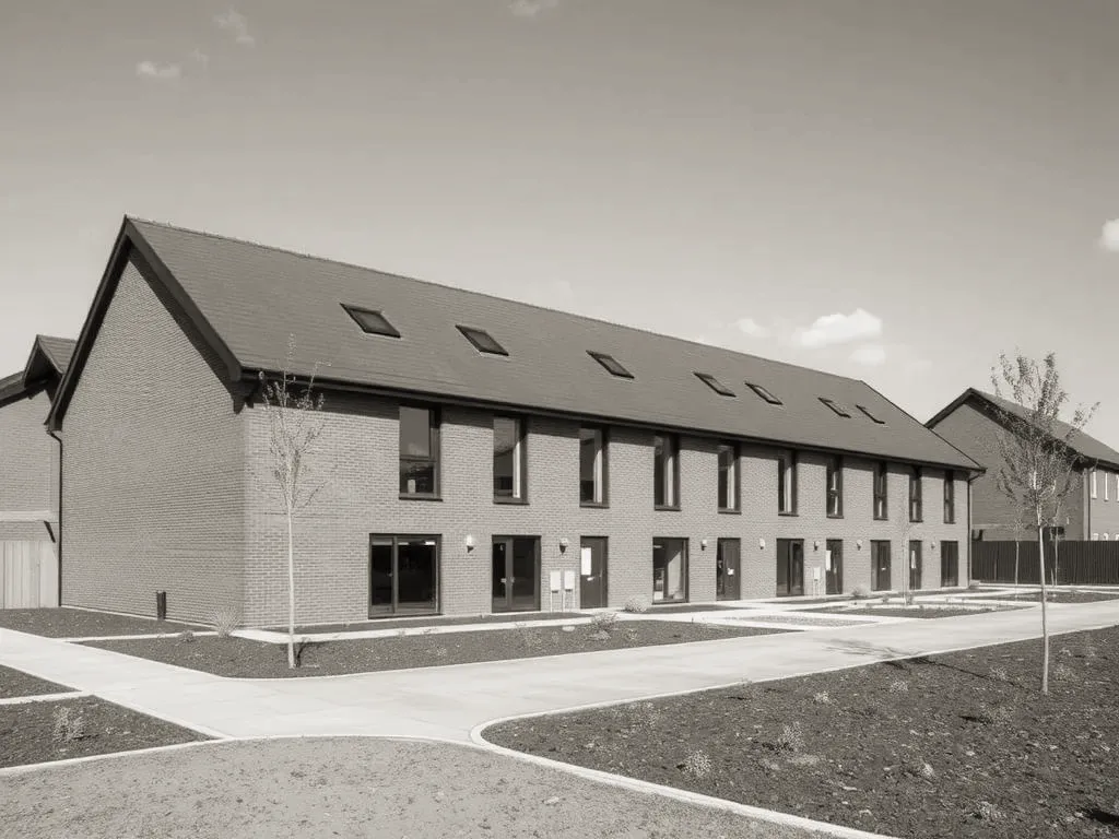 The building and ground relevant to permitted development in Walsall